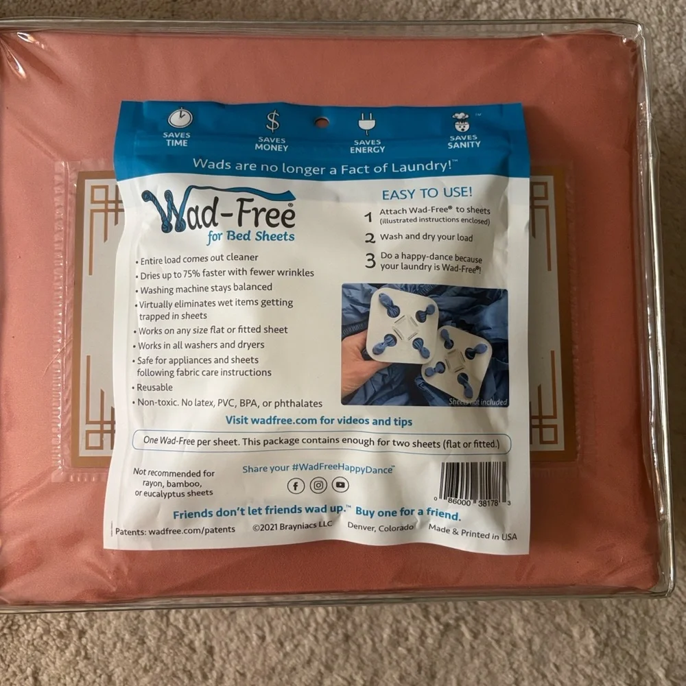Hotel Collection 1800 Series Orange King Sheet Set